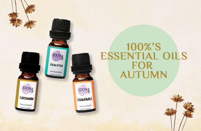 100%’s Essential Oils For Autumn