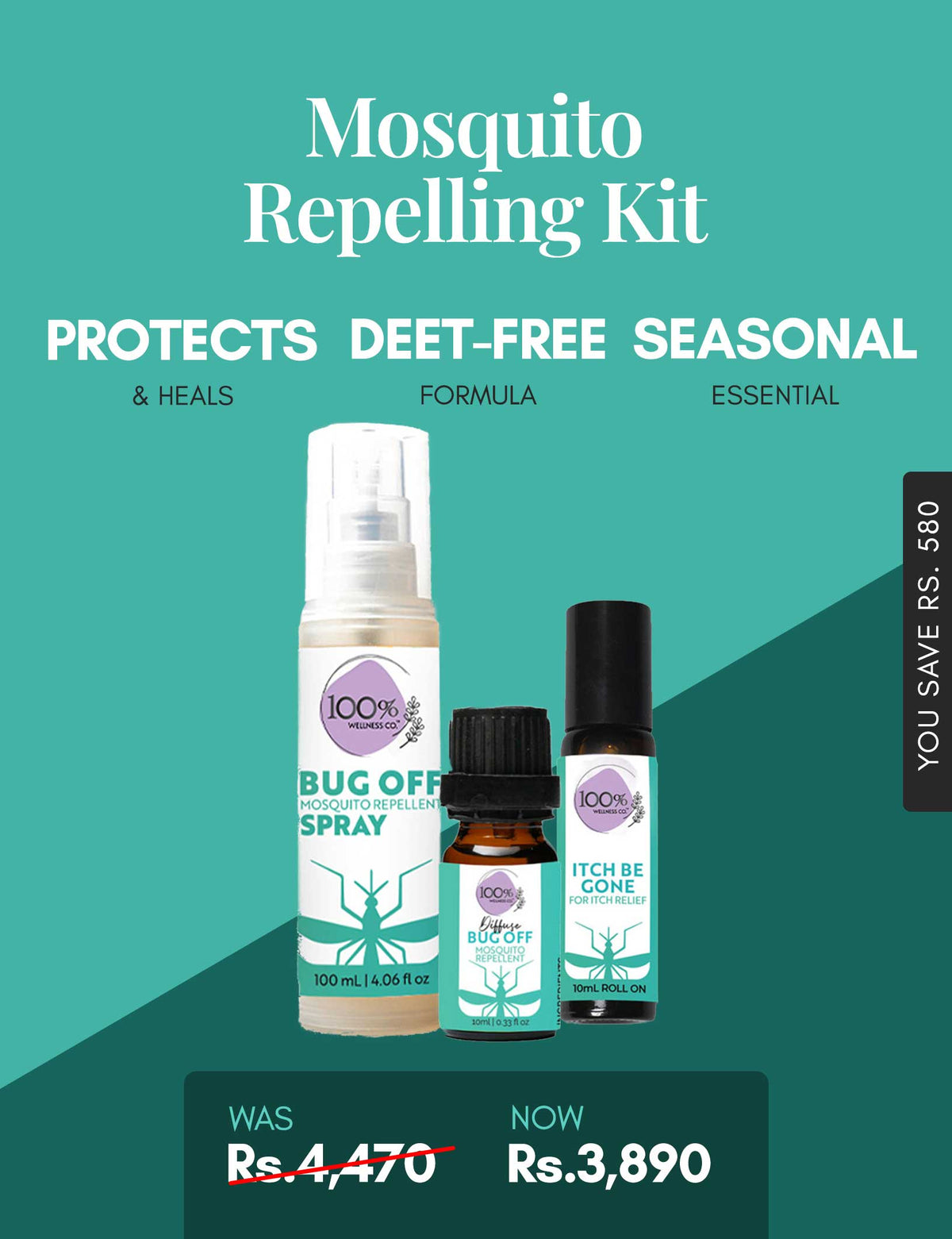 MOSQUITO REPELLING KIT